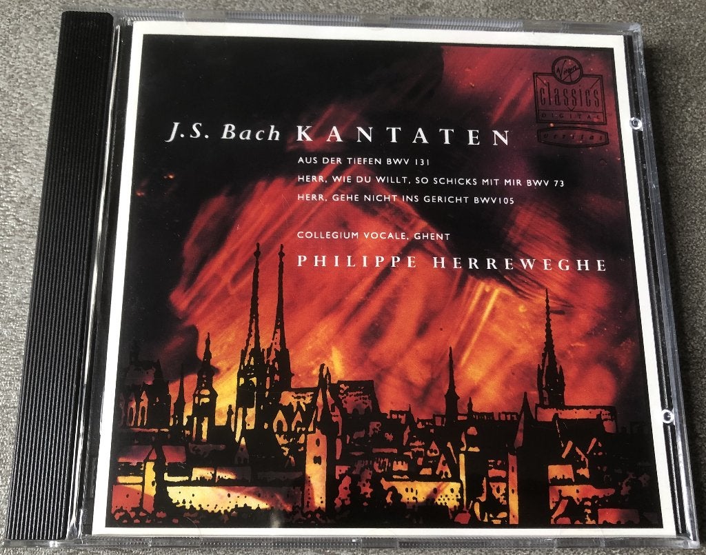 BACH - KANTATEN BWV 131, 73 EN 105 - COLLEGIUM VOCALE, Ophalen of Verzenden, Barok, Zo goed als nieuw