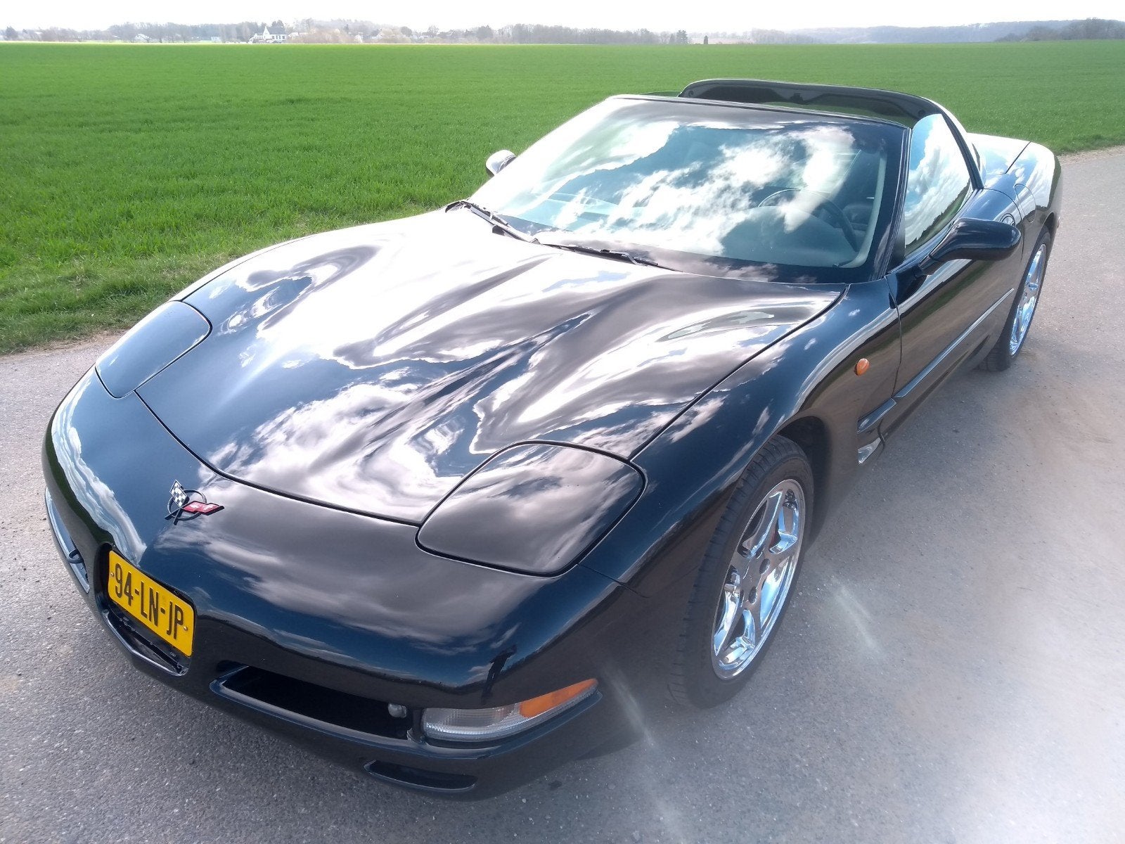 Chevrolet Corvette 5.7 AUT 1998 Zwart, Auto's, Automaat, Achterwielaandrijving, Zwart, 1438 kg