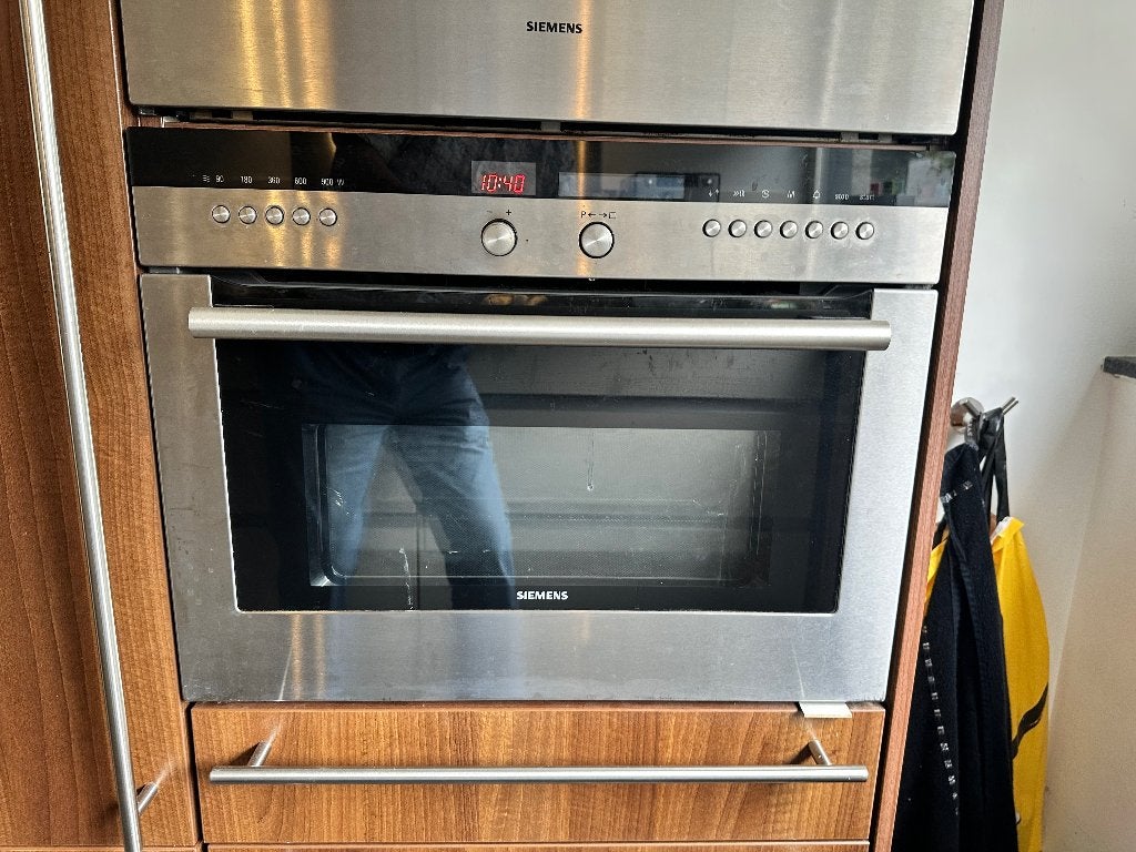 Magnetronoven inbouw Siemens, Witgoed en Apparatuur, Ophalen, 45 tot 50 cm, Gebruikt, Siemens