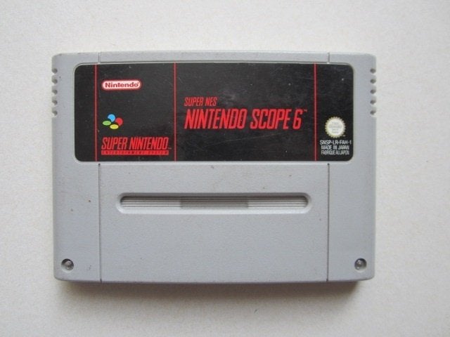 Scope 6 SNES Super Nintendo NES, Spelcomputers en Games, Gebruikt, Overige genres, 1 speler, Ophalen of Verzenden