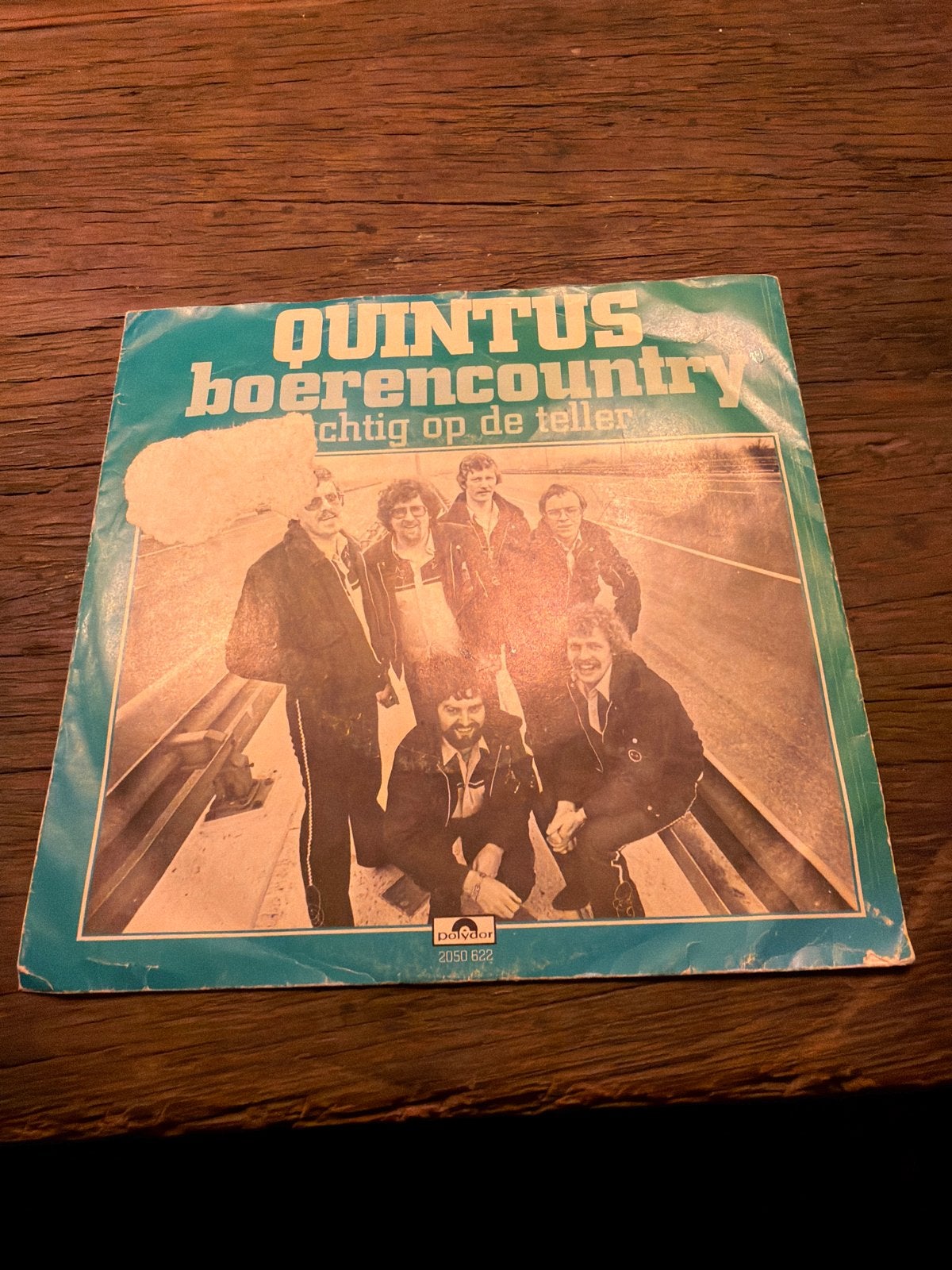 Quintus - Tachtig op de teller / Boeren Country (Vinyl Singl, Cd's en Dvd's, Gebruikt, 7 inch, Ophalen of Verzenden, EP