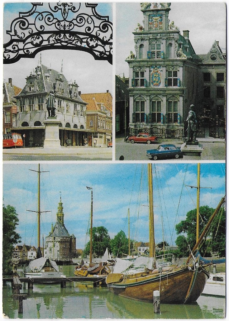 Hoorn gelopen Ansichtkaart ( B2656 ), Ophalen of Verzenden, 1980 tot heden, Gelopen, Noord-Holland