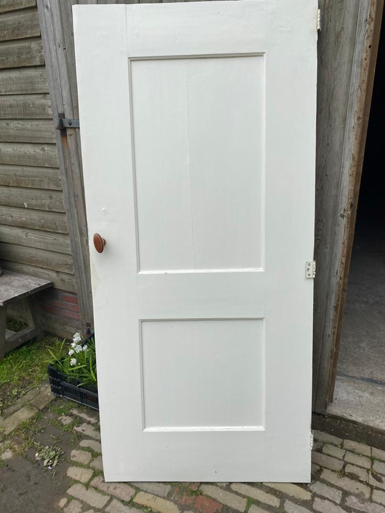 Oud deurtje, Doe-het-zelf en Verbouw, Deuren en Horren, Ophalen, Binnendeur, 200 tot 215 cm