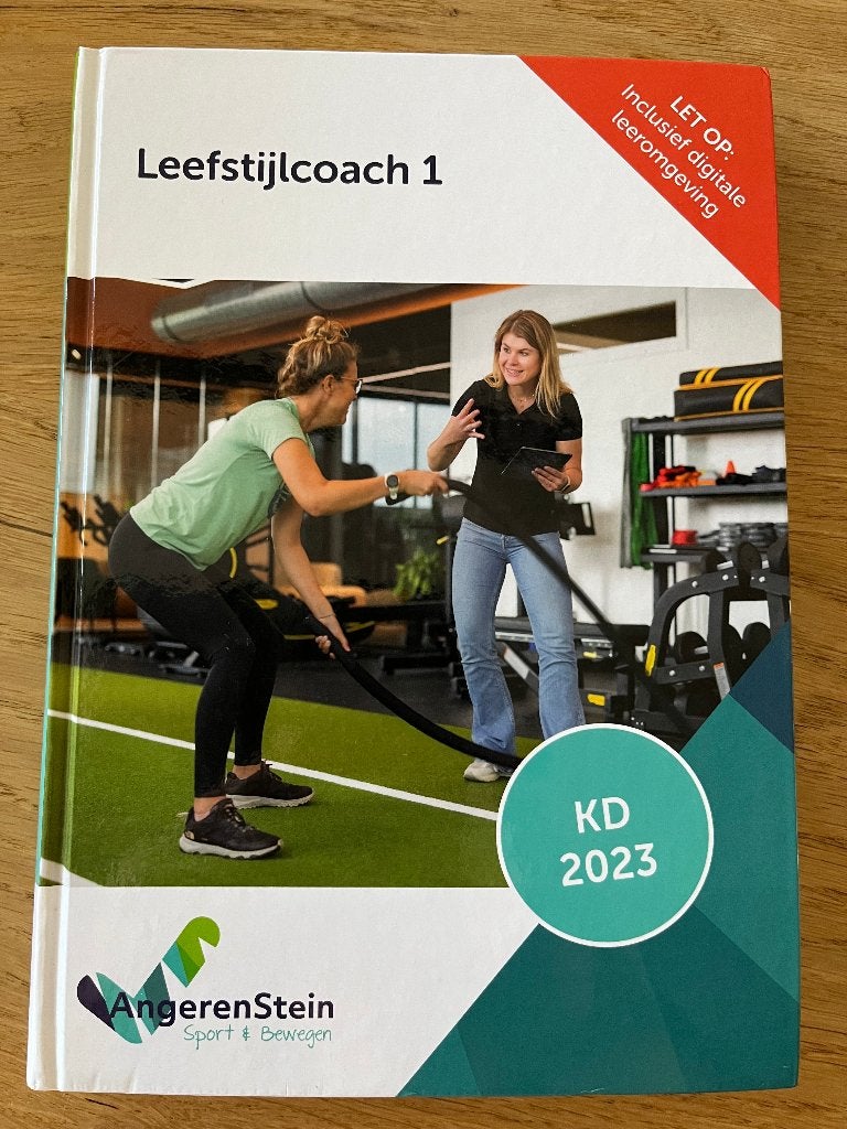 Leefstijlcoach 1 ISBN 978 90 3726 547 7, Boom, Ophalen of Verzenden, Zo goed als nieuw, MBO