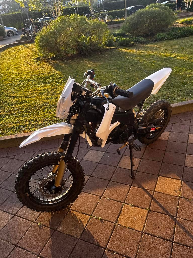 Pitbike / Dirtbike - Opknapper, Fietsen en Brommers, Minibikes, Midibikes en Pitbikes, Ophalen, Gebruikt, Schijfrem, Pitbike