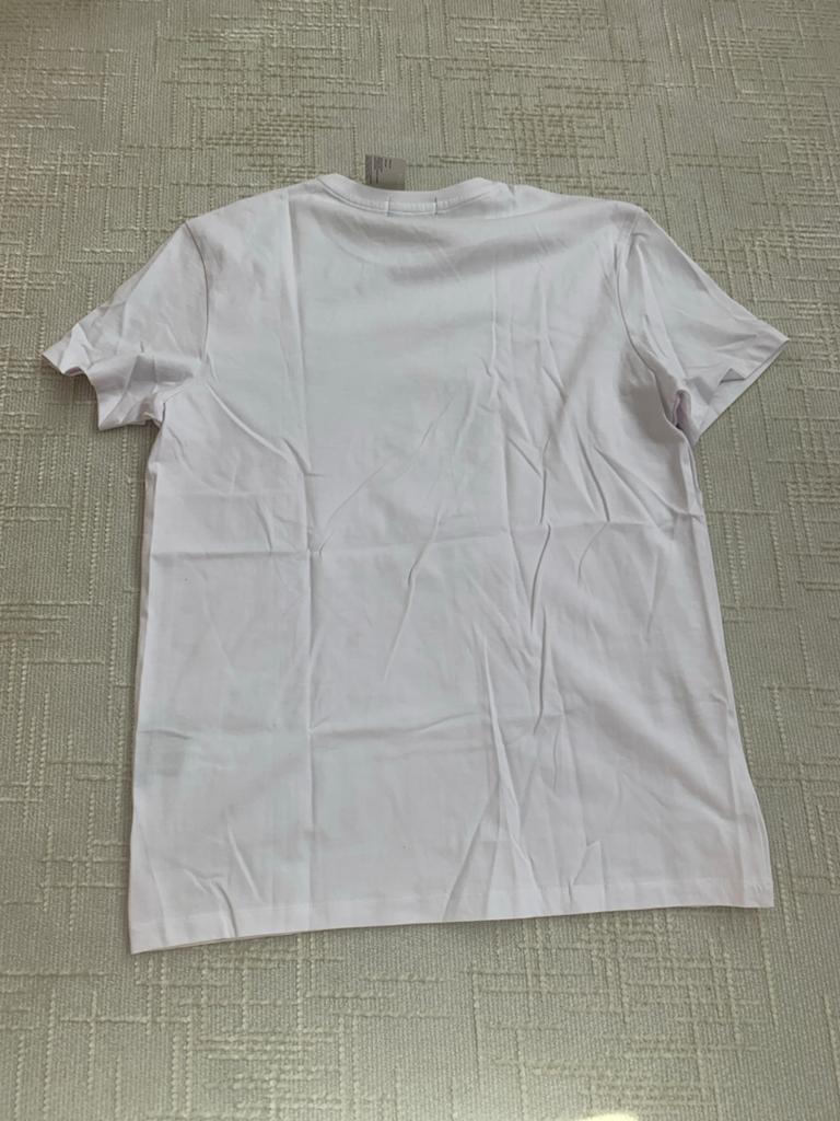 Polo Ralph Lauren T-shirt (Maat M) wit met Polo Bear print, Ophalen of Verzenden, Nieuw, Maat 48/50 (M), Wit