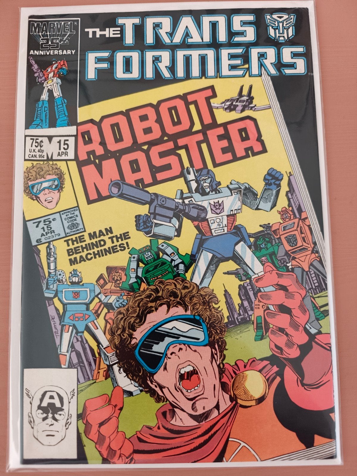 Transformers #15 (1986)🔑, Boeken, Strips | Comics, Zo goed als nieuw, Eén comic, Amerika, Ophalen of Verzenden