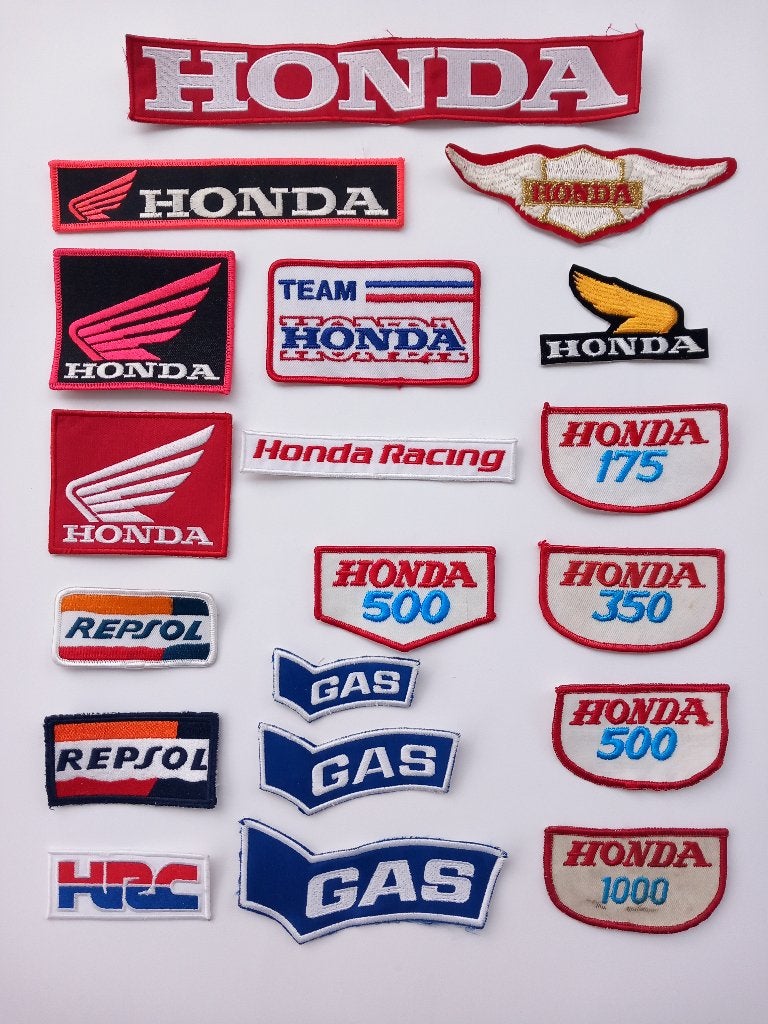 Honda patch badge opnaai embleem Gas HRC, Ophalen of Verzenden, Nieuw, Motoren