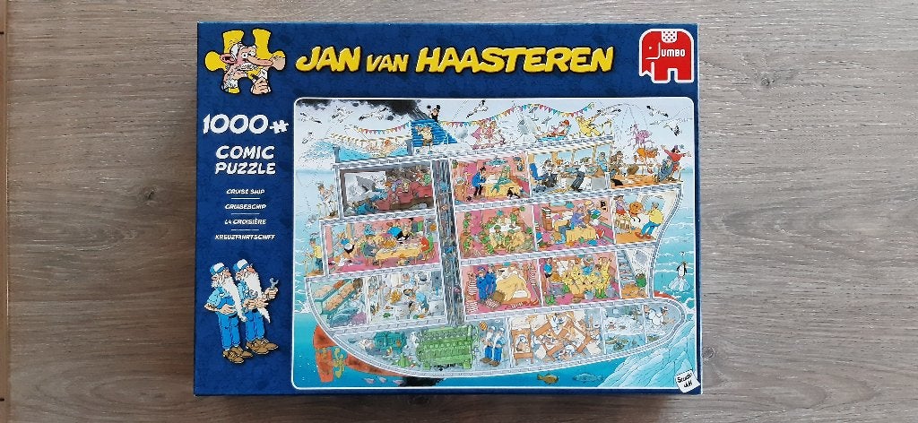 JAN VAN HAASTEREN  1000 STUKJES, Ophalen of Verzenden, 500 t/m 1500 stukjes, Zo goed als nieuw, Legpuzzel