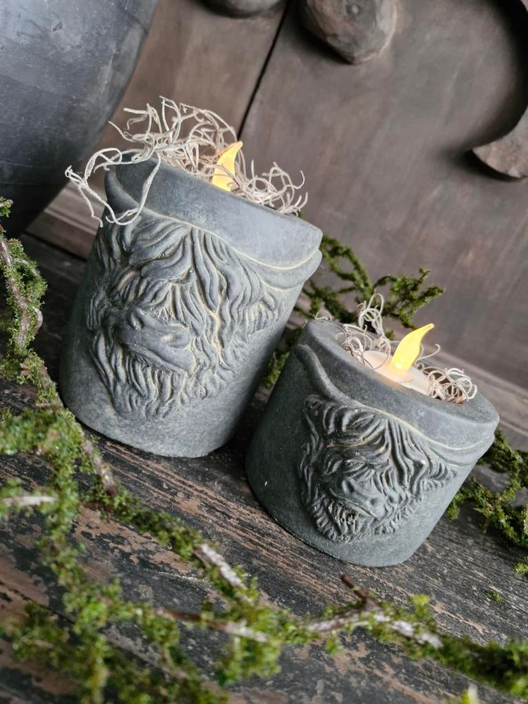 Brynxz Theelicht houder. Hooglander Scotty., Overige materialen, ., Nieuw, Ophalen of Verzenden