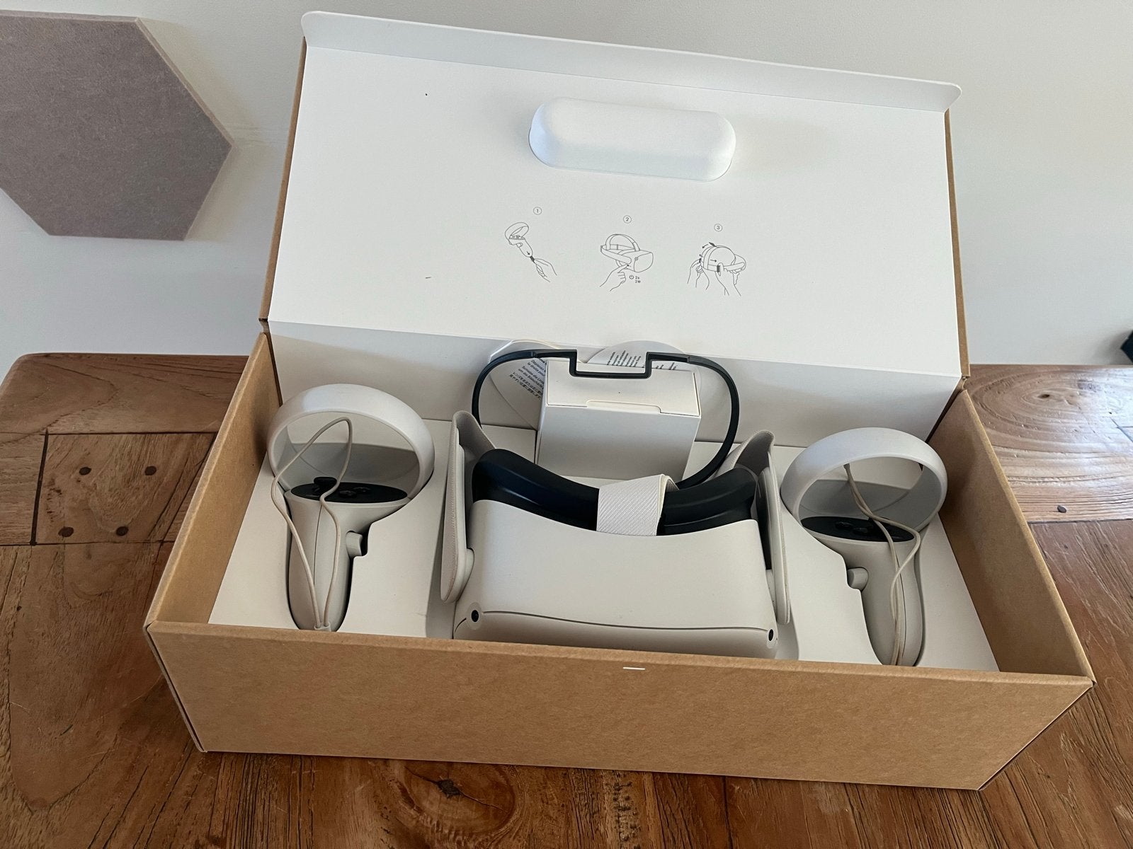Oculus Quest 2 VR-bril 128GB, Ophalen of Verzenden, Gebruikt, VR-bril, Overige platformen