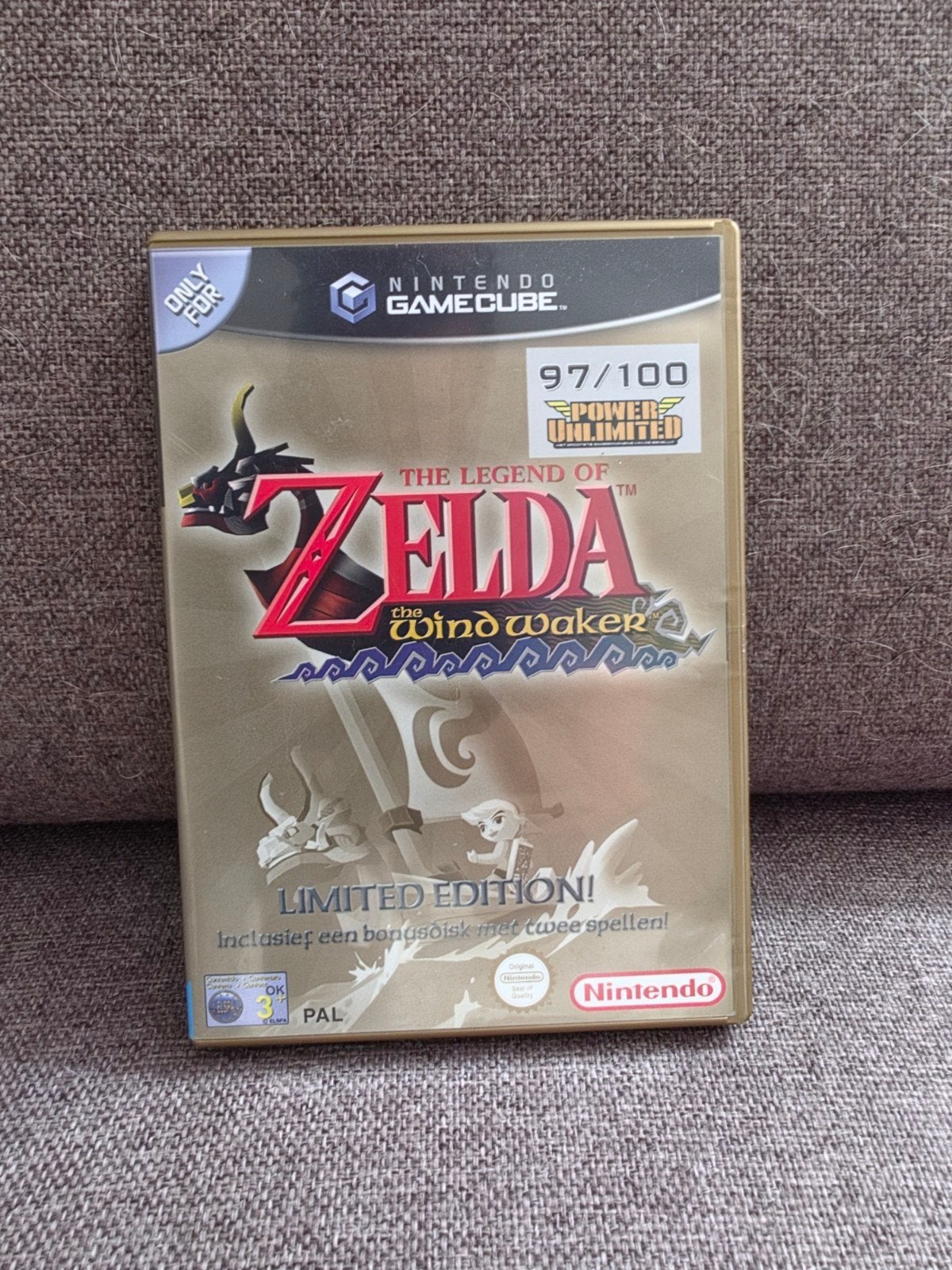 The Legend of Zelda: The Wind Waker Limited Edition GameCube, Avontuur en Actie, 1 speler, Ophalen of Verzenden, Zo goed als nieuw