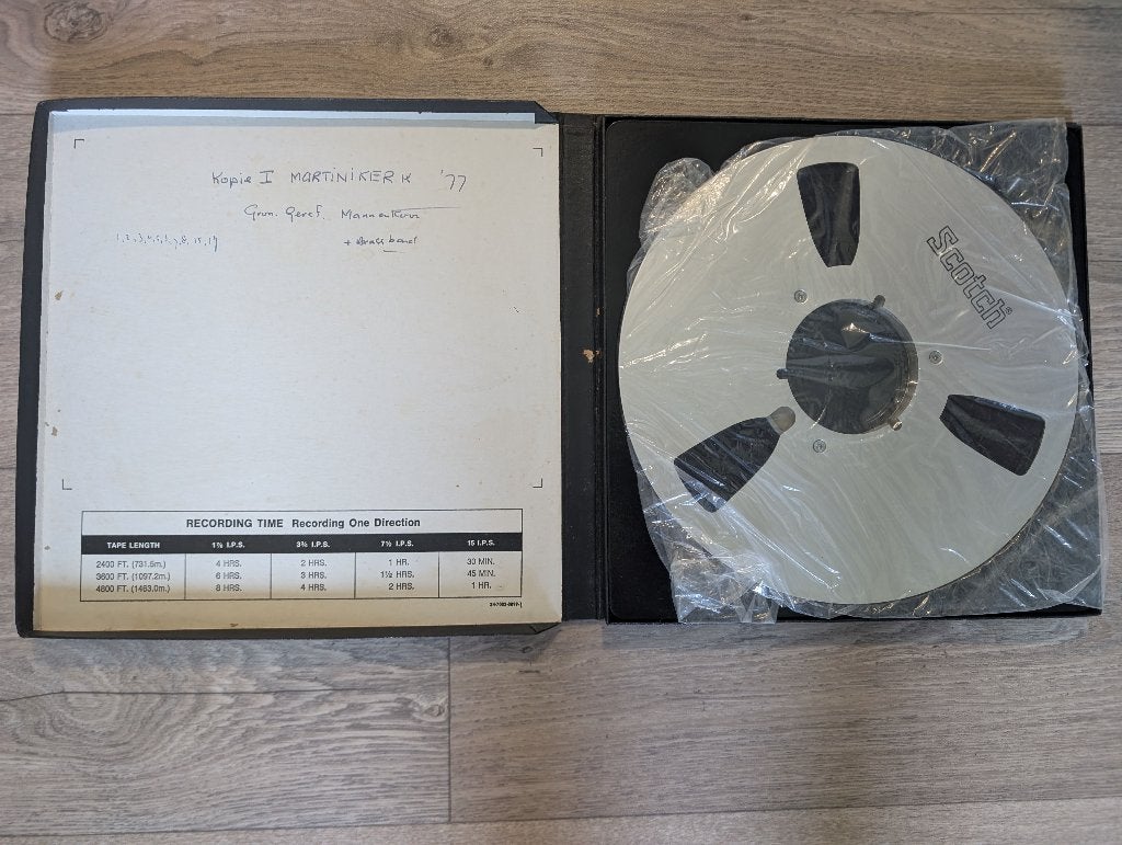 Scotch Classic bandrecorder band, Audio, Tv en Foto, Bandrecorders, Ophalen of Verzenden, Onderdeel, Met banden