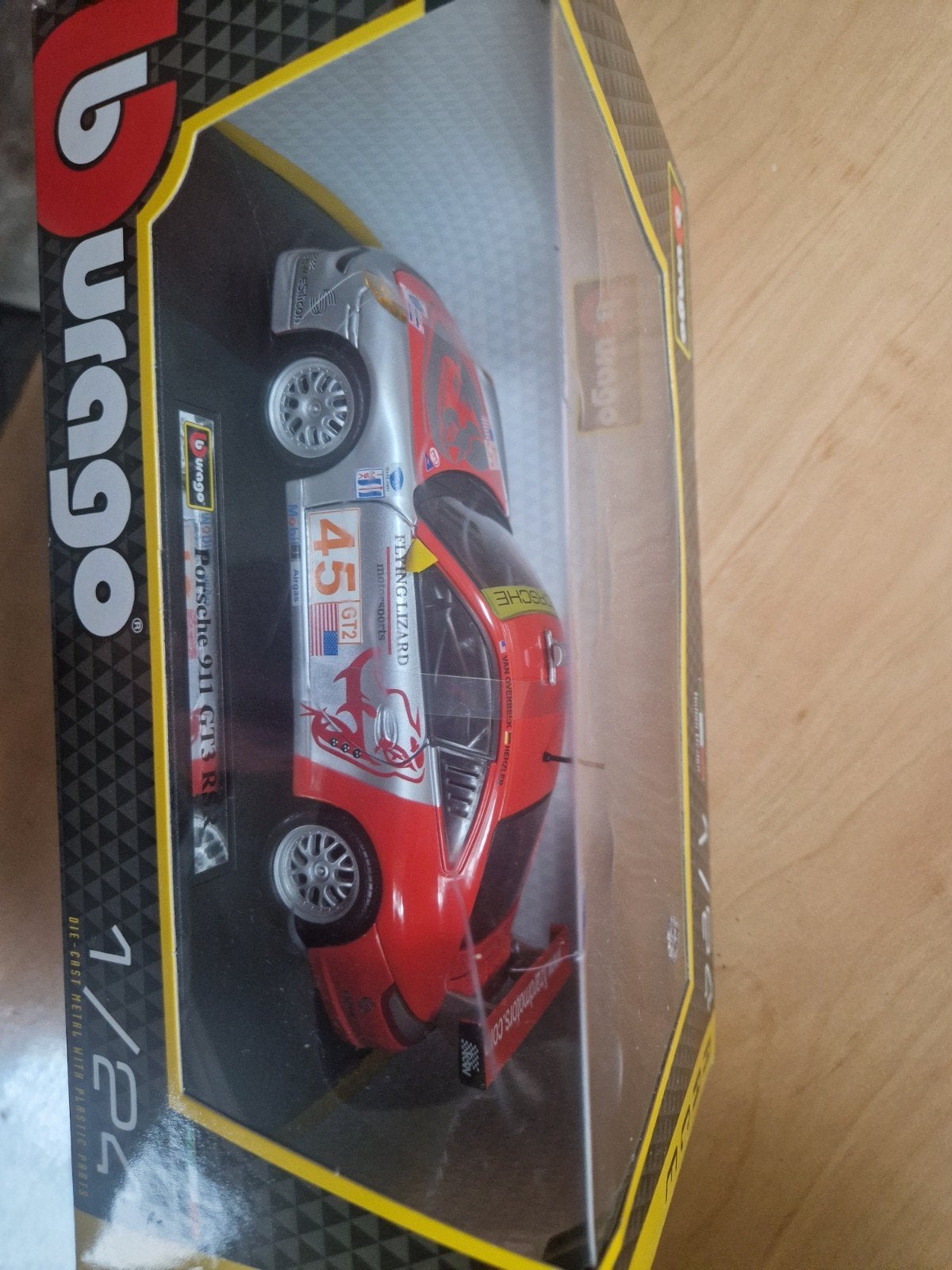 bburago Porsche 911 GT3 RSR, Hobby en Vrije tijd, Ophalen of Verzenden, Nieuw, Bburago