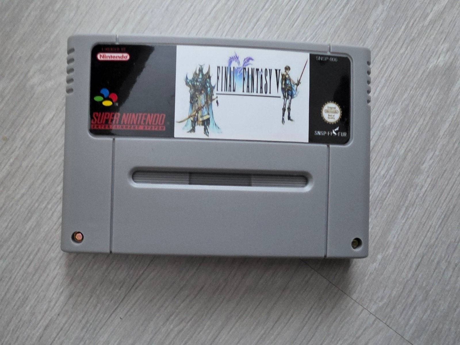 Final Fantasy VI - Super Nintendo (SNES) Game Cartridge, Ophalen, Gebruikt, 1 speler, Role Playing Game (Rpg)