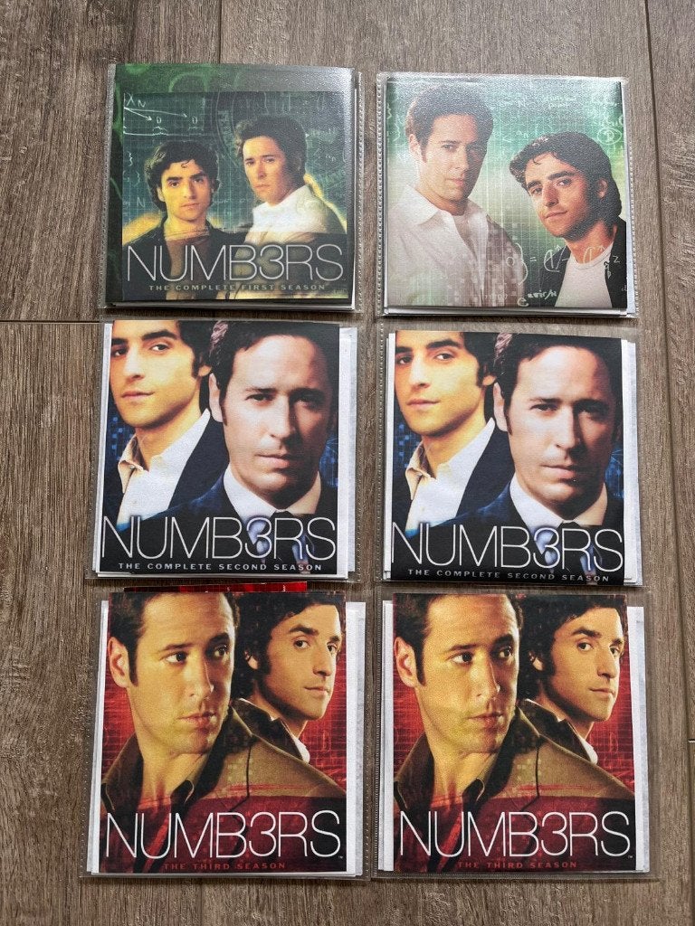 DVD's serie Numb3rs Seizoen 1,2 en 3, Cd's en Dvd's, Vanaf 12 jaar, Ophalen of Verzenden, Zo goed als nieuw, Actie en Avontuur