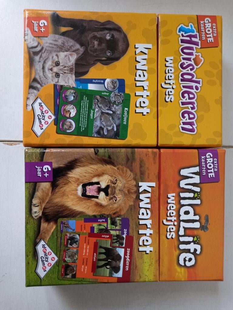 Weetjes kwartet, Ophalen, Zo goed als nieuw, Kwartet(ten)
