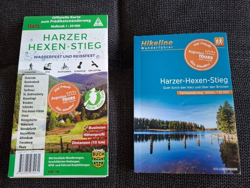 Wandelkaart en gids - Harz (Harzer-Hexen-Stieg), Boeken, Overige merken, Fiets- of Wandelgids, Europa, Nieuw