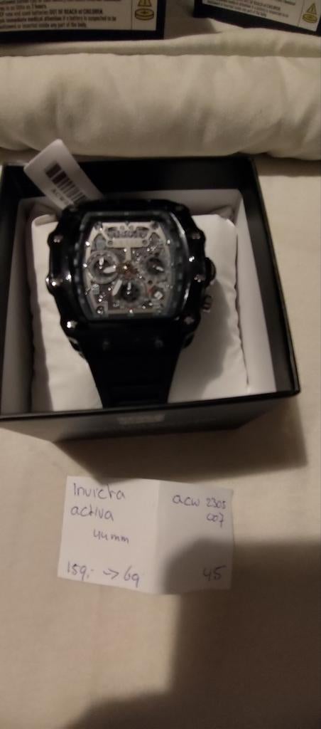 30 Nieuwe Invicta horloges, Ophalen, Nieuw, Polshorloge, Overige merken