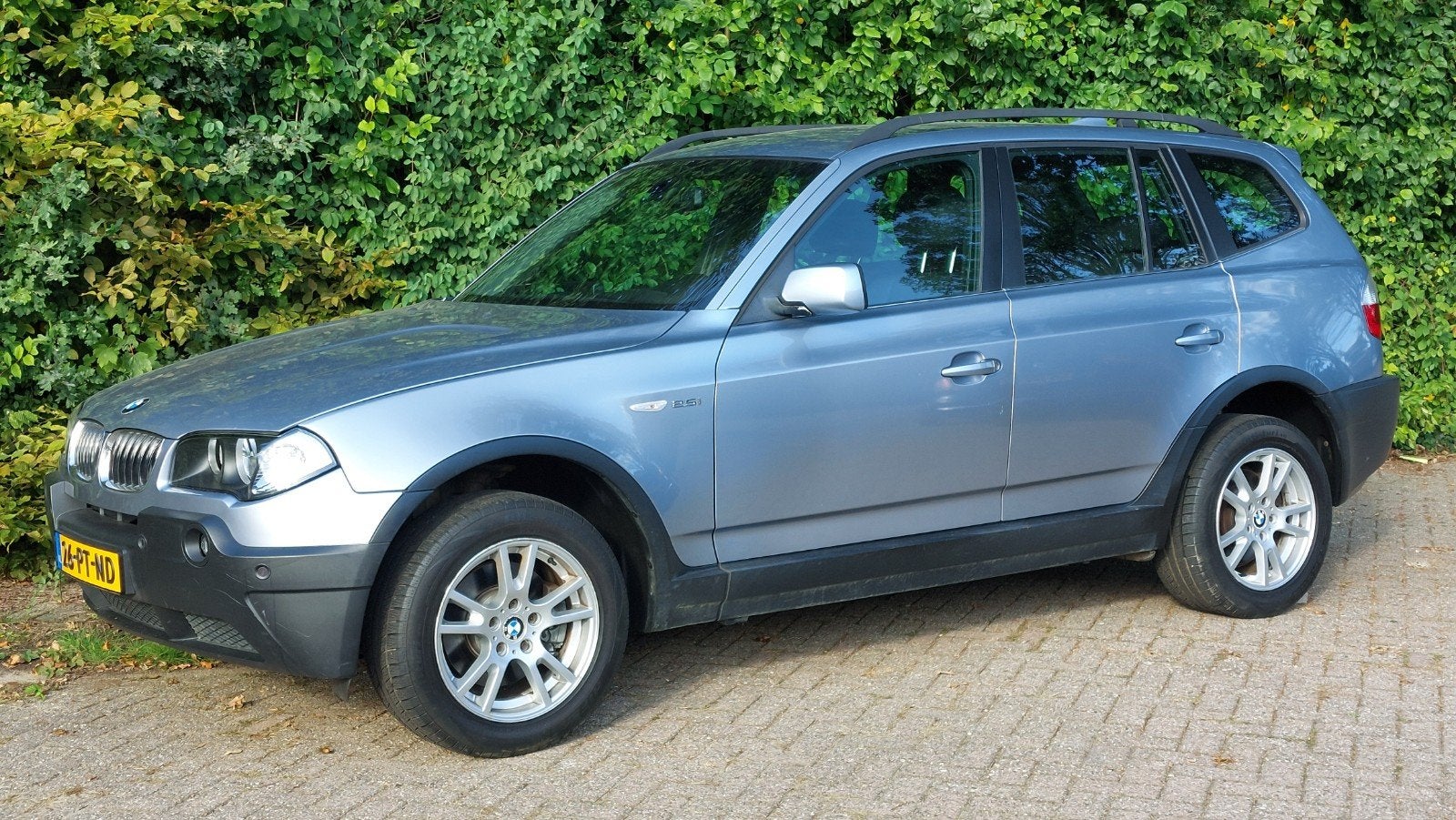 BMW X3 2.5i Executive, APK 9-2027, Trekhaak, Auto's, Automaat, 1800 kg, Blauw, Origineel Nederlands