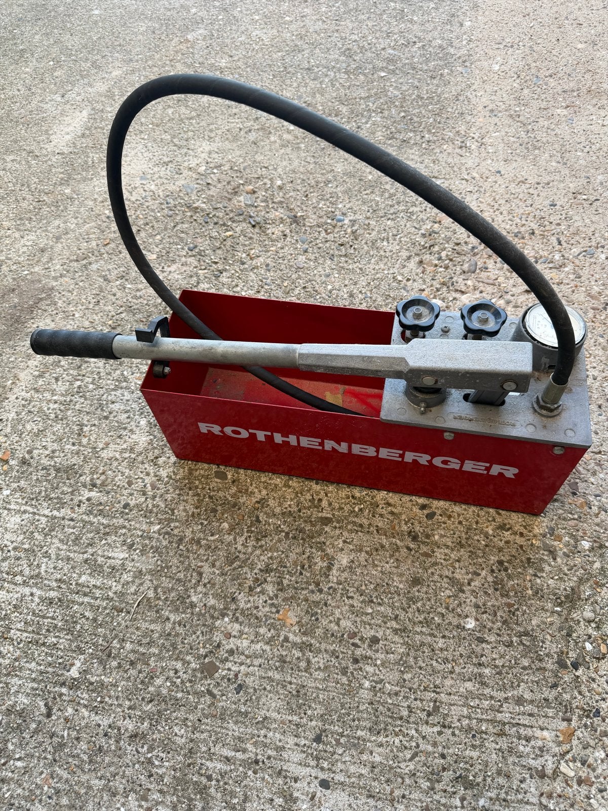 Rothenberger RP50-60 testpomp - Handige druktestpomp, Ophalen of Verzenden