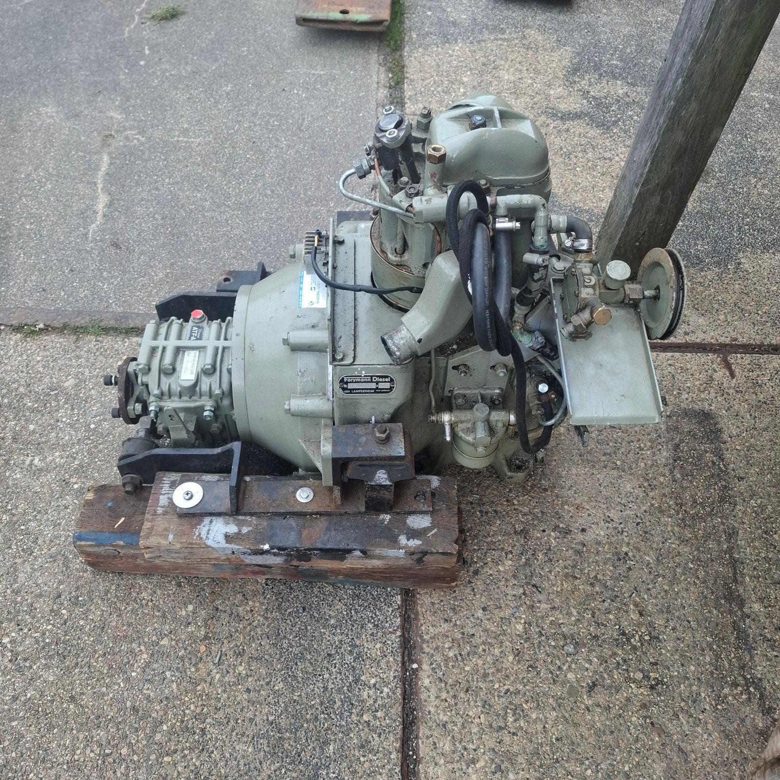 1 cil diesel met keerkoppeling, Ophalen of Verzenden, Motor en Techniek, Zeilboot of Motorboot