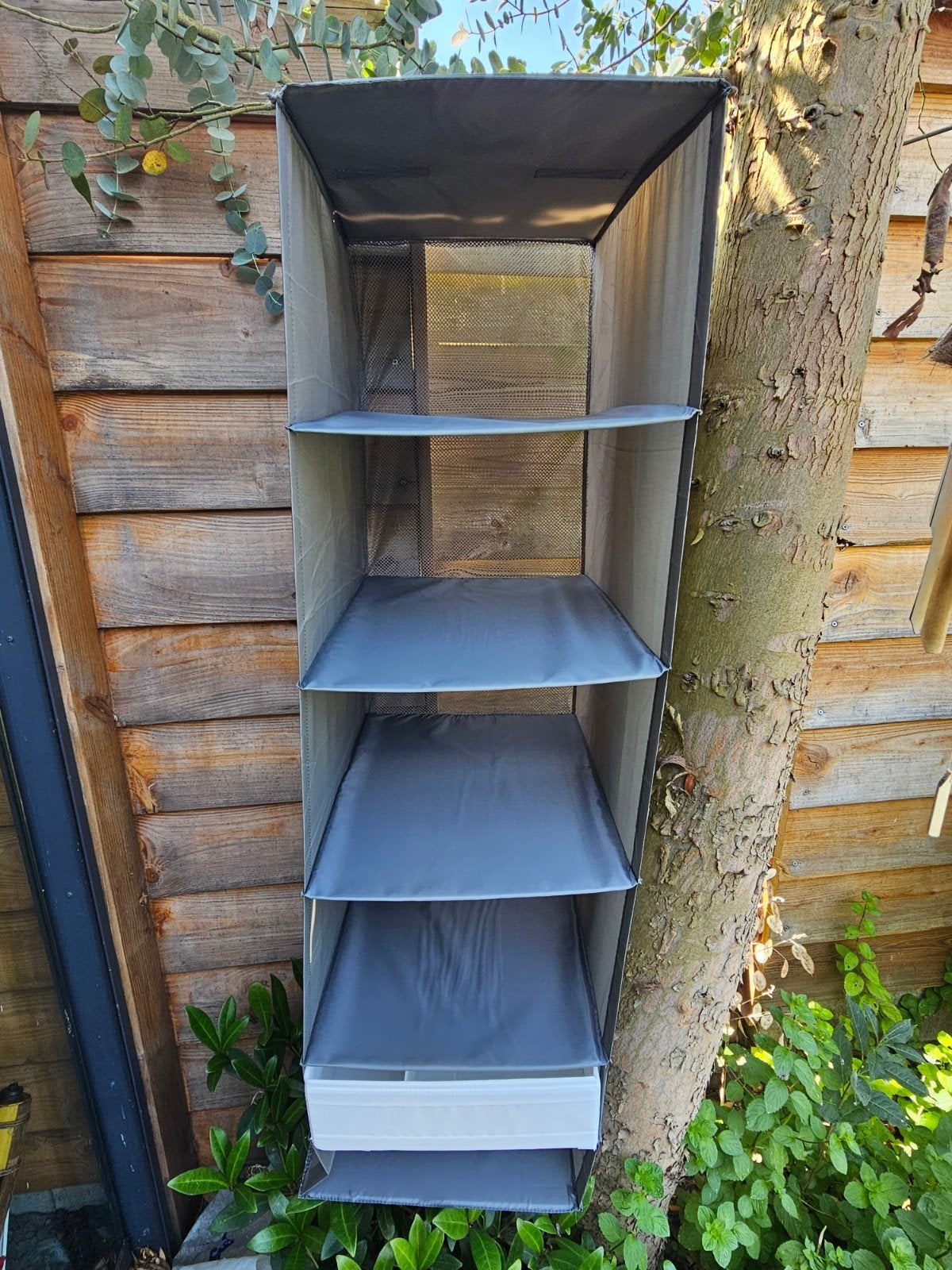 Ikea Skubb Opvouwbare Organizer met lade - Grijs, Ophalen of Verzenden, Zo goed als nieuw