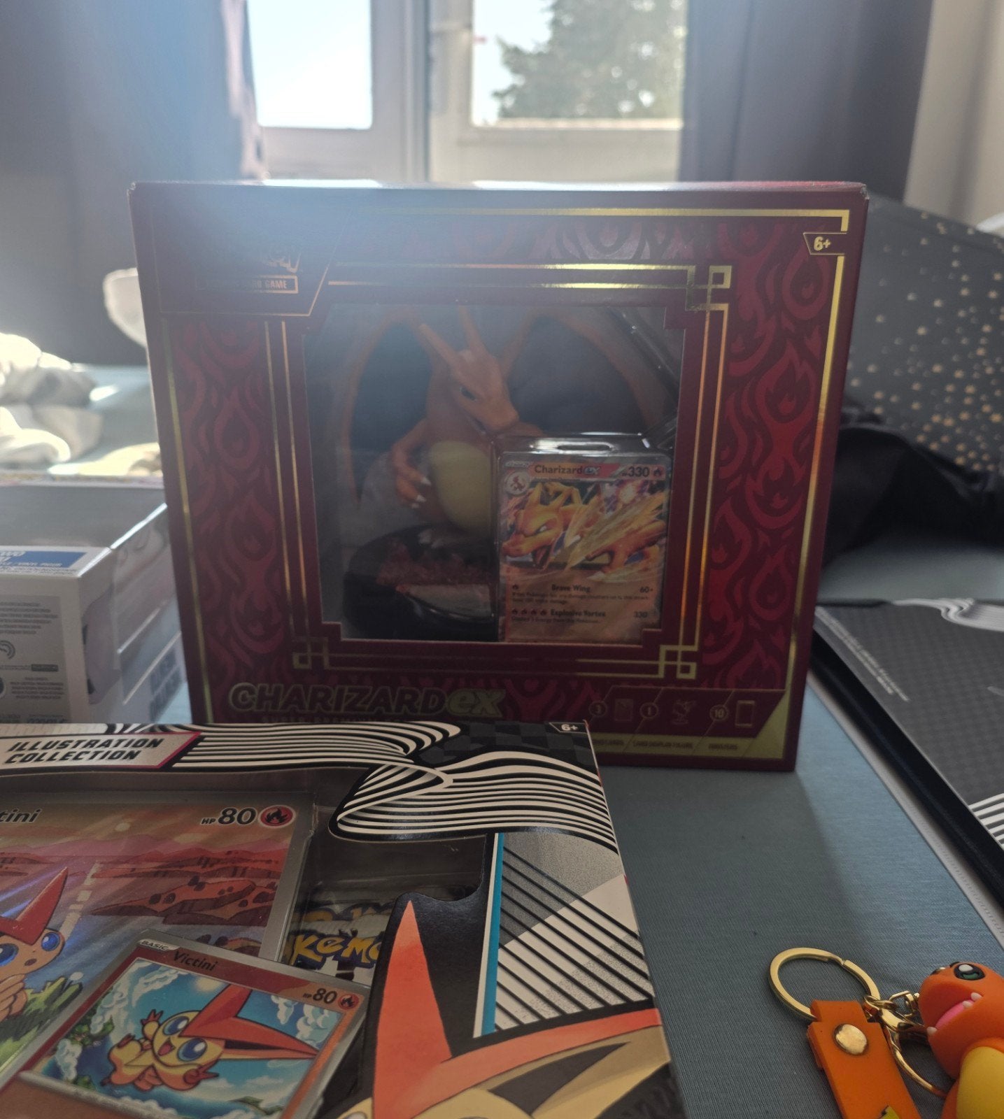 Grote Pokémon Kaartencollectie met Accessoires, Ophalen, Zo goed als nieuw, Overige typen