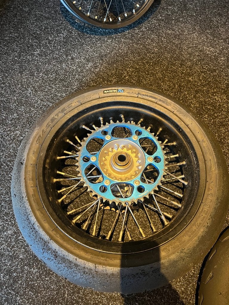 KTM Alpina supermoto set + voorrem, Ophalen, Gebruikt