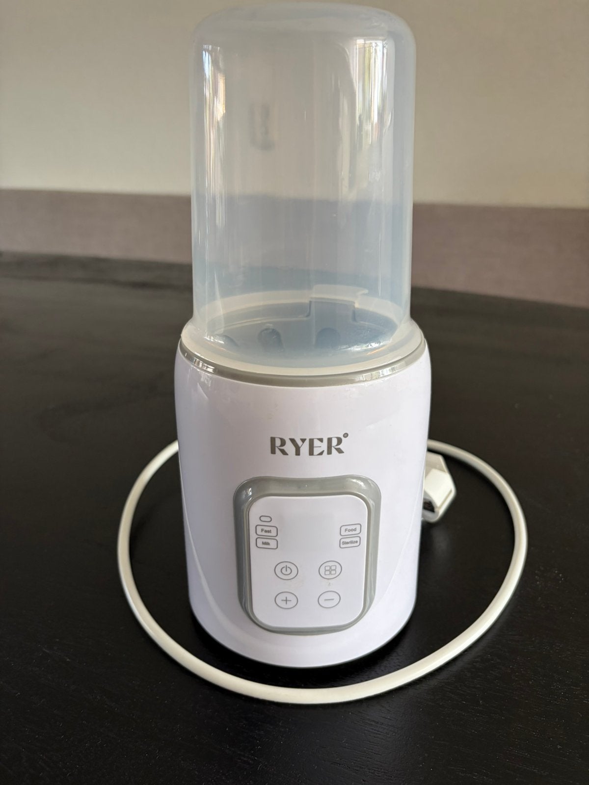 Ryer flessenwarmer (nog als nieuw), Ophalen of Verzenden, Zo goed als nieuw, Flessen- of potjesverwarmer