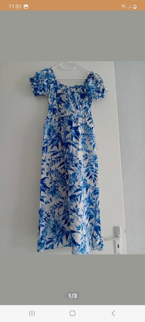 H&M, Maat 38/40 (M), H&M, Blauw, Nieuw