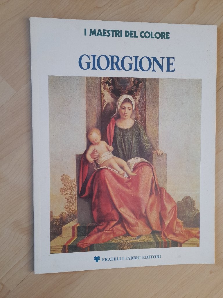I MAESTRI DEL COLORE GIORGIONE In het Italiaans, Ophalen of Verzenden, Gelezen
