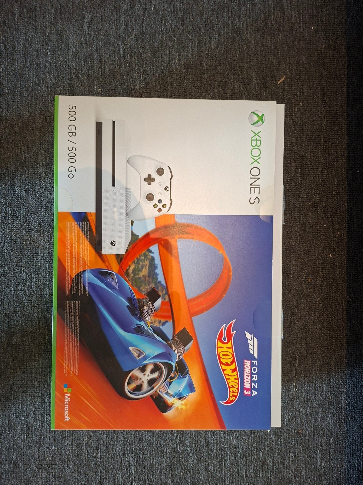 Lege doos Xbox One S Forza Horizon 3 Hot Wheels Edition, Ophalen, Gebruikt