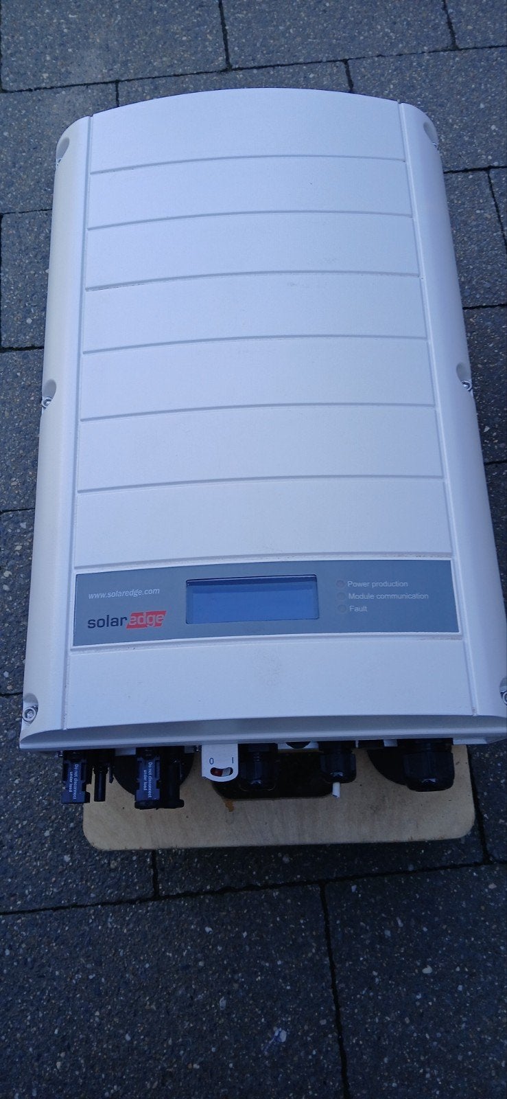 SolarEdge SE6000 omvormer voor zonnepanelen, Ophalen, Gebruikt, Overige typen, 200 wattpiek of meer