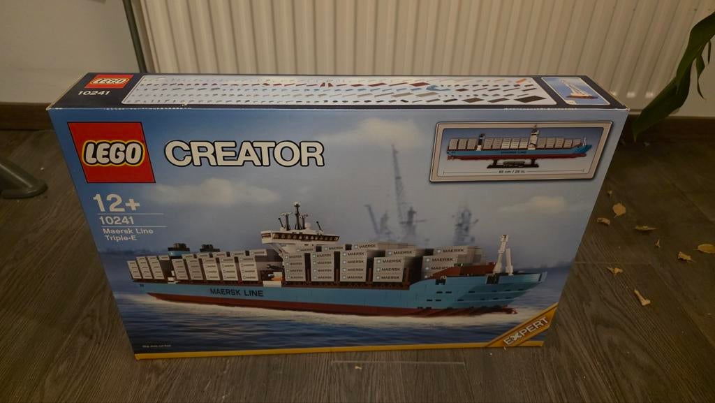 LEGO Creator Expert Maersk Line Triple-E (10241), Overige merken, Nieuw, Ophalen of Verzenden, Groter dan 1:32