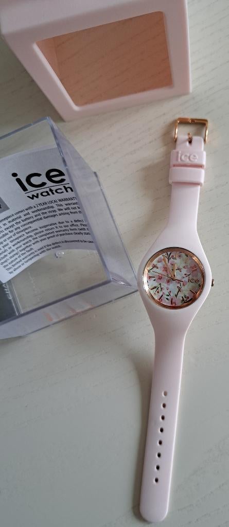 Ice horloge rose, Ophalen of Verzenden, Zo goed als nieuw, Roze, Meisje