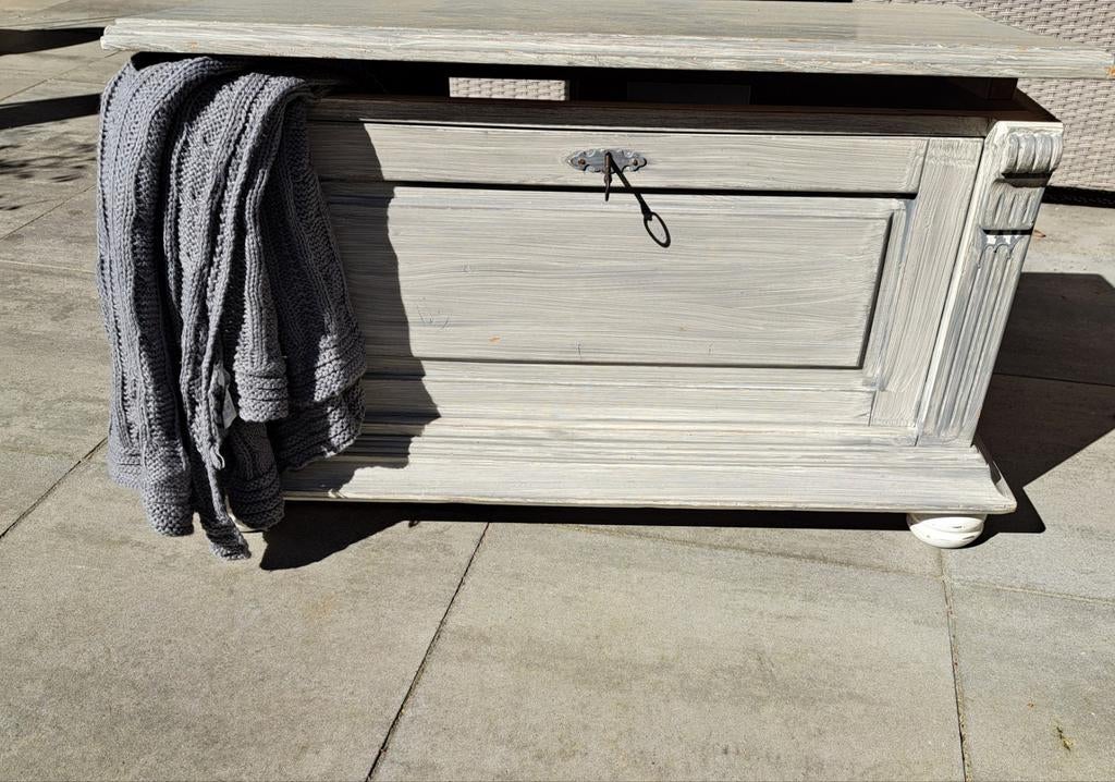 Leuke dekenkist/ speelgoedkist., Huis en Inrichting, Woonaccessoires | Kisten, Ophalen, Gebruikt, 50 tot 100 cm, 50 tot 75 cm