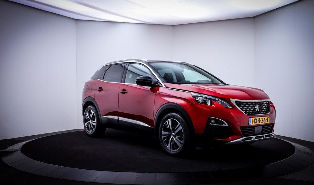 Peugeot 3008 1.2T GT-Line Avantage FULL LED | 360 CAMERA | 1, Parkeersensor, Gebruikt, 1199 cc, Leder en Stof