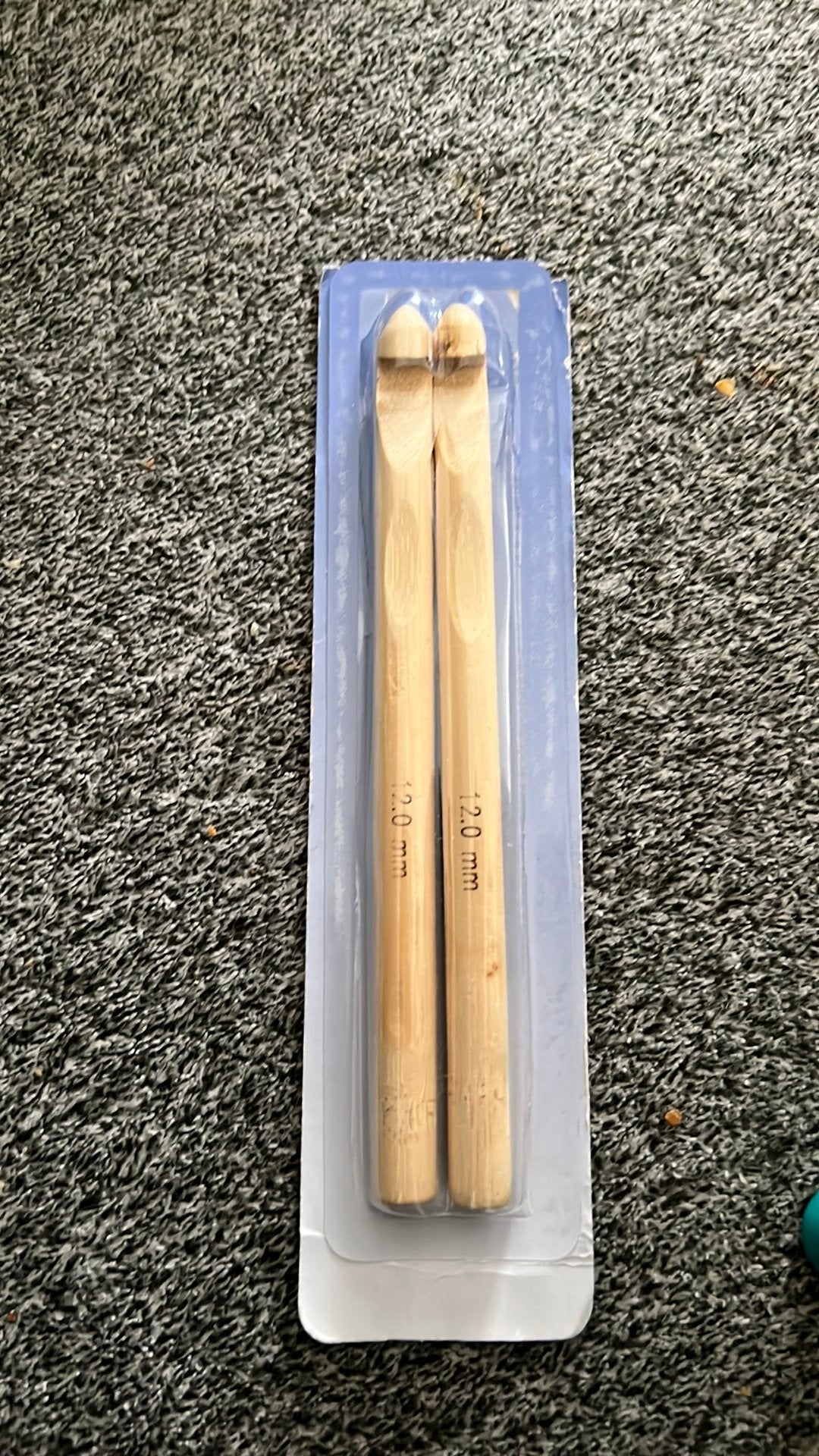 Bamboe Haaknaalden 12.0 mm - Nieuw in verpakking, Ophalen of Verzenden, Nieuw, Haken, Naald