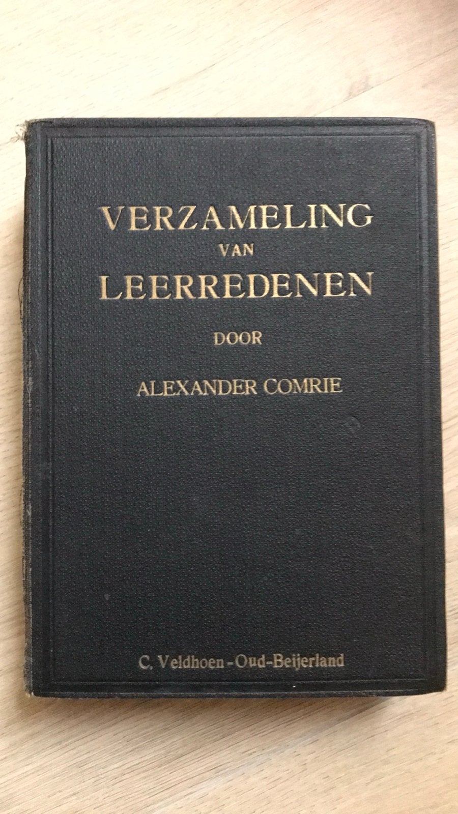 Verzameling van Leerrede door Alexander Comrie, Boeken, Ophalen of Verzenden, Gelezen, Christendom | Protestants