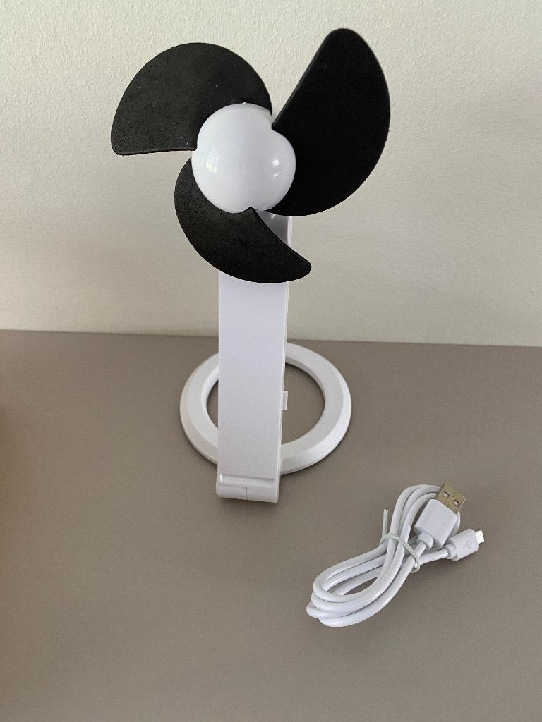 Mini Ventilator met usb aansluiting, Ophalen of Verzenden, Nieuw, Tafelventilator