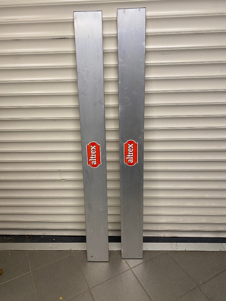 Altrex kantplanken voor RS34 rolsteiger 2 voor 60,-, Ophalen, Zo goed als nieuw, Rolsteiger of Kamersteiger, Minder dan 2 meter