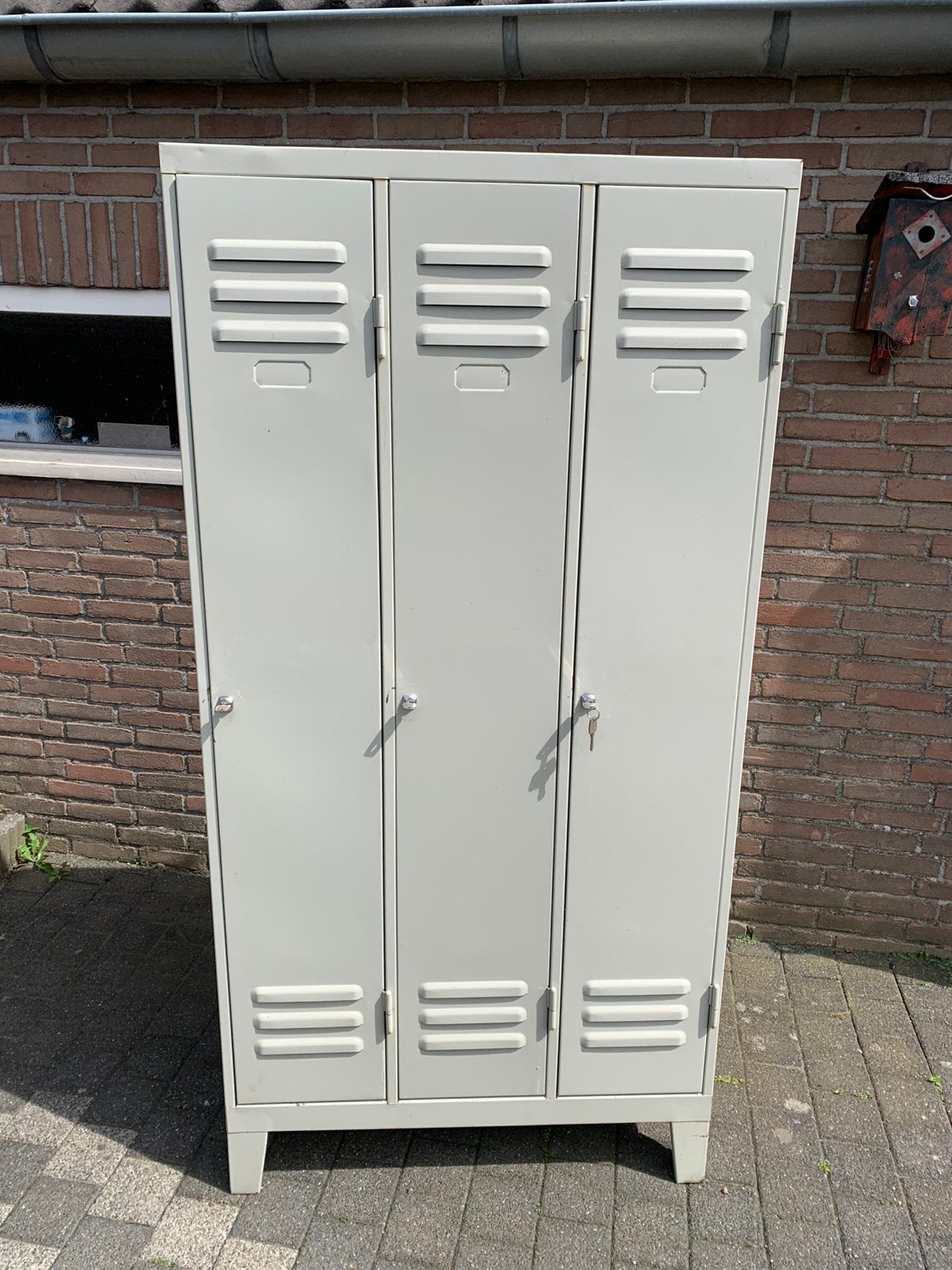Te koop 3deurs lockerkast, Ophalen, Gebruikt, Industriele lockerkast