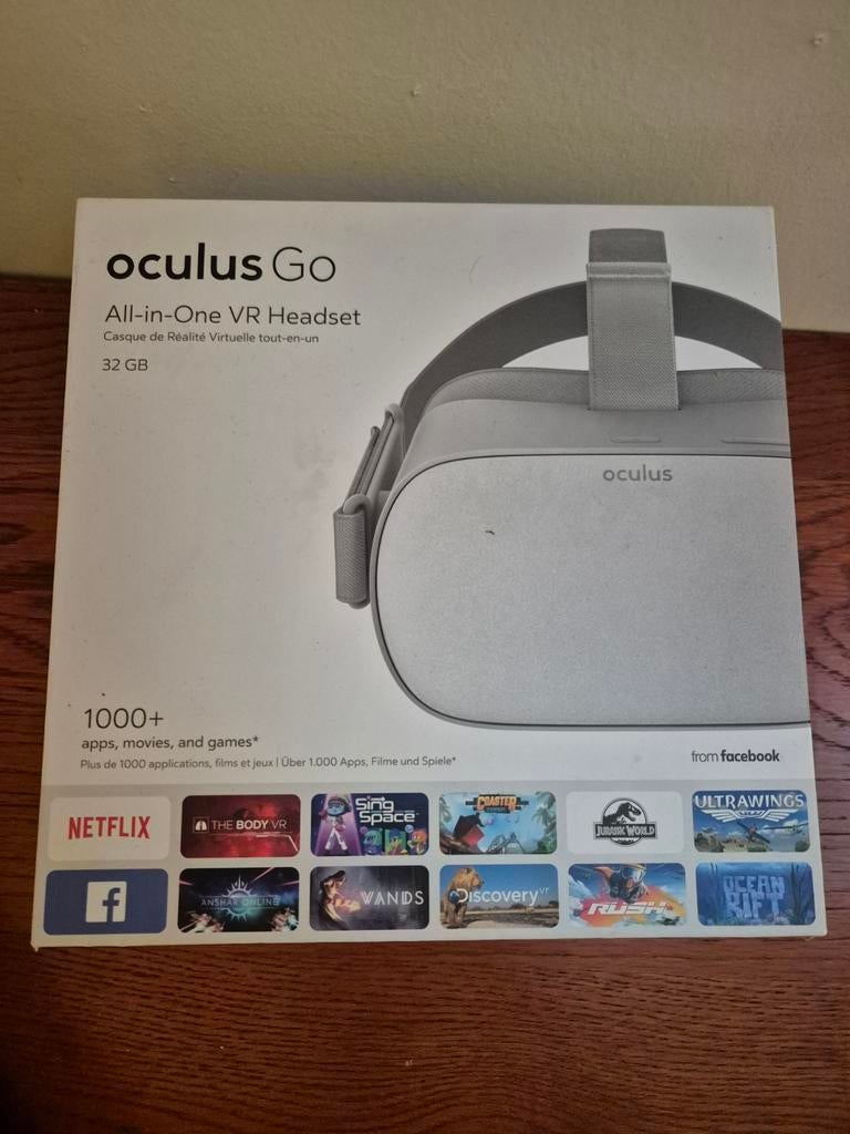 Oculus Go All-in-One VR Headset 32 GB - Virtuele Bril, Spelcomputers en Games, Virtual Reality, Zo goed als nieuw, Overige platformen
