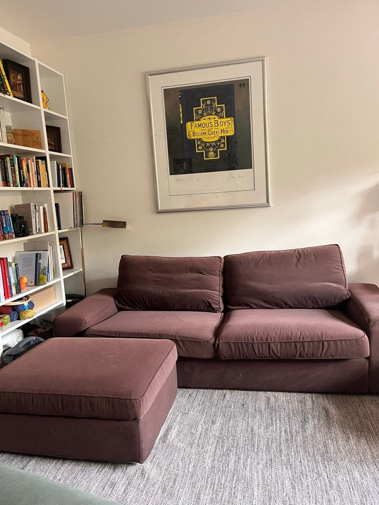 IKEA Kivik 3 zits bank met Bemz stoffen hoes, Ophalen, Gebruikt, Driepersoons, 75 tot 100 cm