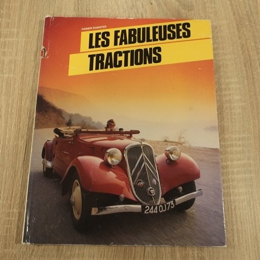 Citroen Traction Avant TA boek Les Fabuleuses Tractions, Boeken, Ophalen of Verzenden, Gelezen, Citroën