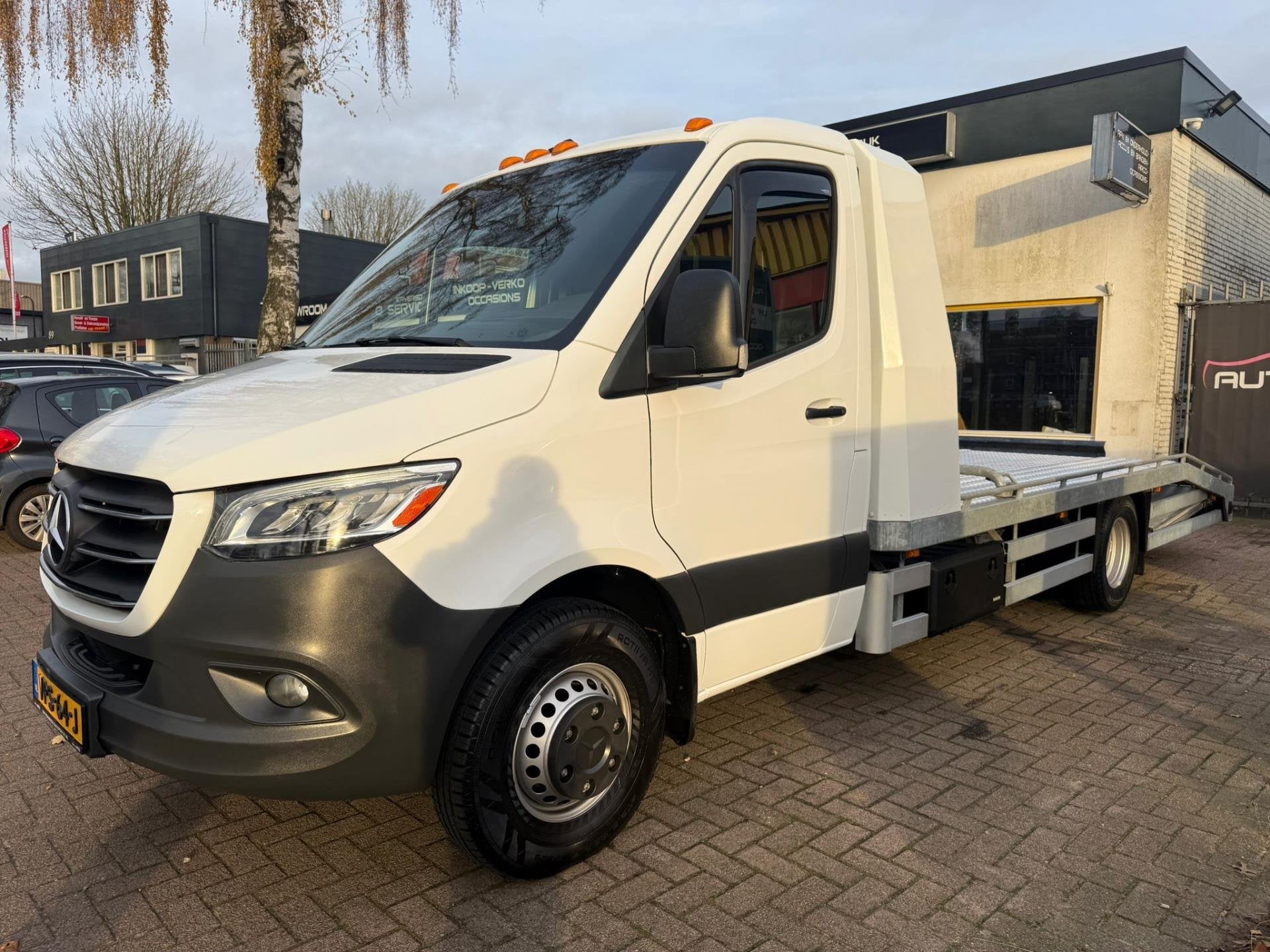 Mercedes-Benz Sprinter 519 3.0 OPRIJWAGEN1e EIGENAAR|ALARM|L, Auto's, Automaat, Dealer onderhouden, Achterwielaandrijving, Gebruikt