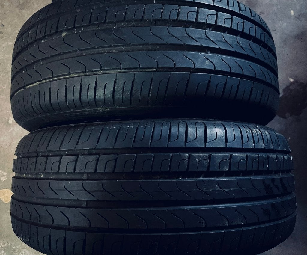 2x Banden Pirelli  P7 225 45 18, Ophalen, 18 inch, Gebruikt, Banden en Velgen