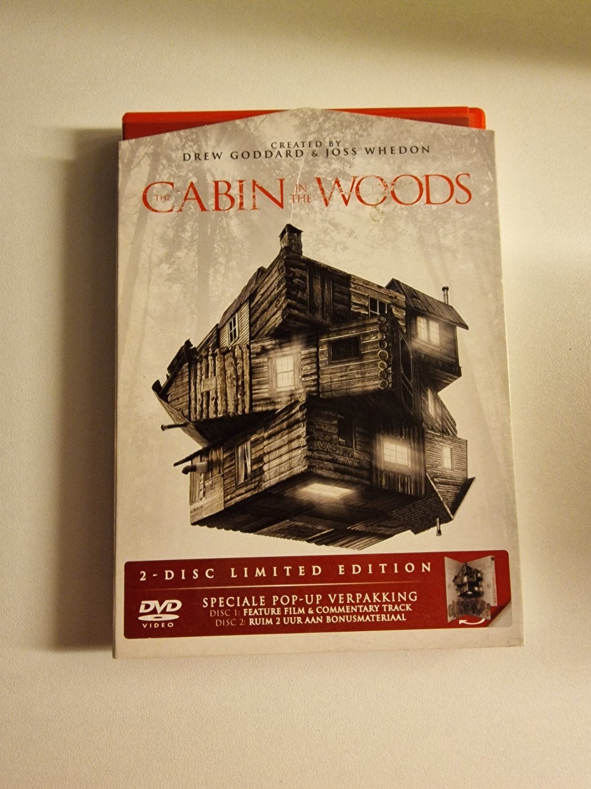 The Cabin in the Woods - Limited Edition Pop-up DVD, Engels, Vanaf 16 jaar, Nederlands, Overige genres