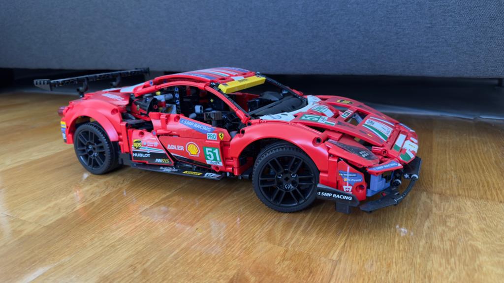 Lego set 42125 Ferrari, Ophalen, Zo goed als nieuw